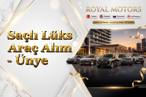 Saçlı Lüks Araç Alım - Ünye