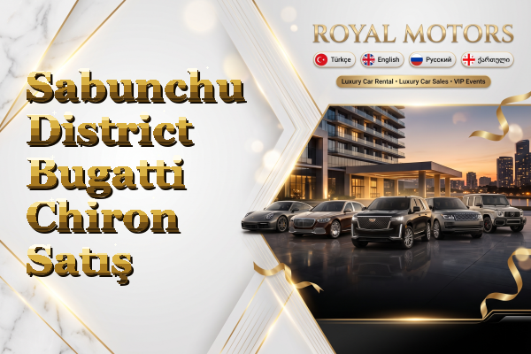 Sabunchu District Bugatti Chiron Satış