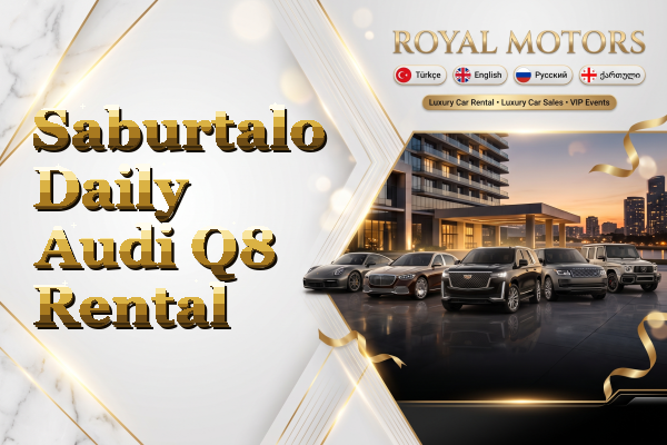Saburtalo Daily Audi Q8 Rental