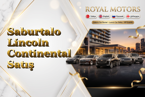 Saburtalo Lincoln Continental Satış