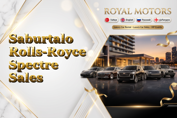 Saburtalo Rolls-Royce Spectre Sales