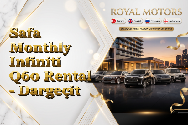 Safa Monthly Infiniti Q60 Rental - Dargeçit
