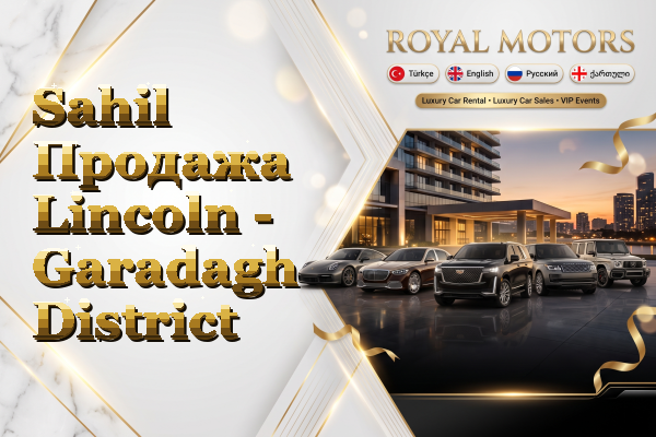 Sahil Продажа Lincoln - Garadagh District