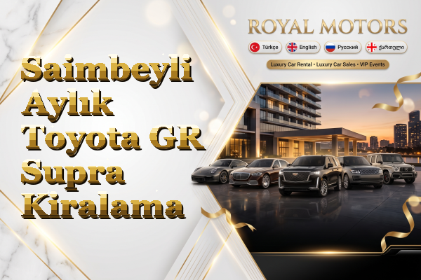 Saimbeyli Aylık Toyota GR Supra Kiralama
