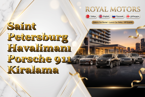 Saint Petersburg Havalimanı Porsche 911 Kiralama