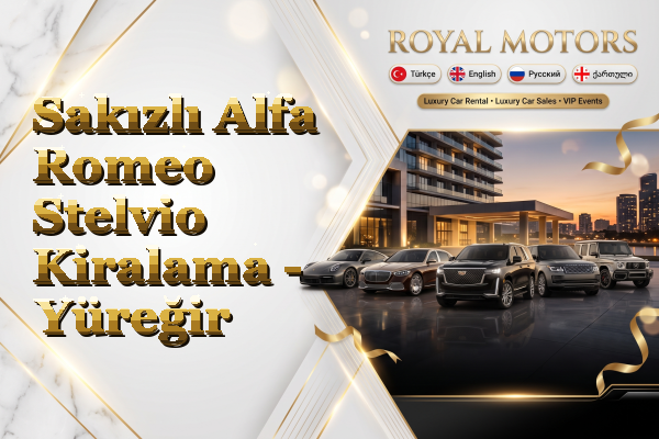 Sakızlı Alfa Romeo Stelvio Kiralama - Yüreğir