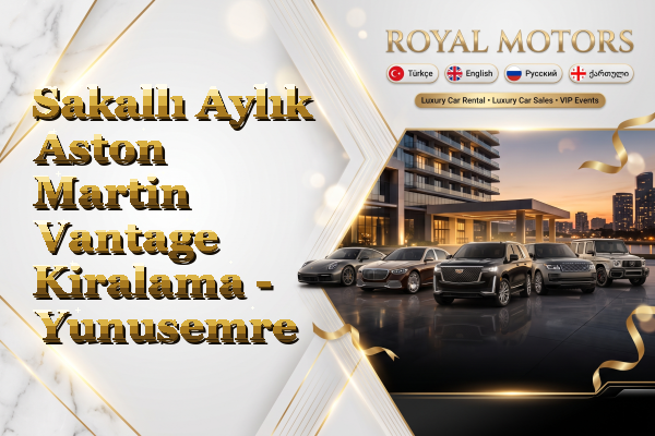 Sakallı Aylık Aston Martin Vantage Kiralama - Yunusemre