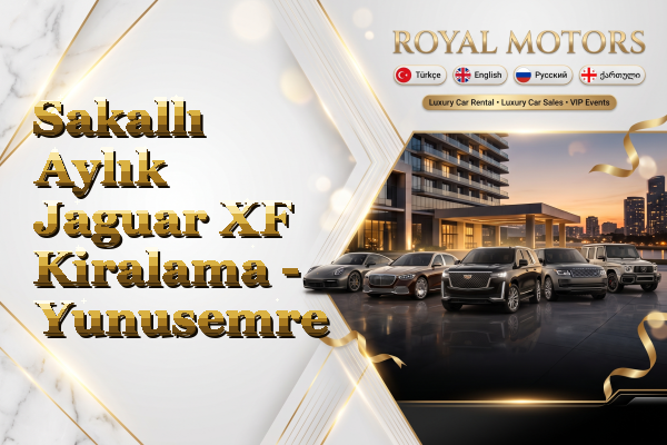 Sakallı Aylık Jaguar XF Kiralama - Yunusemre