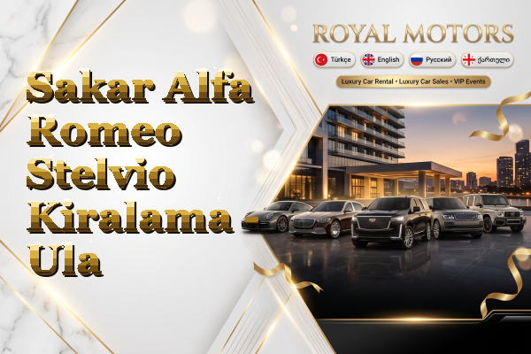 Sakar Alfa Romeo Stelvio Kiralama - Ula