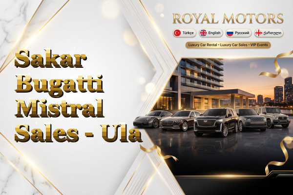 Sakar Bugatti Mistral Sales - Ula