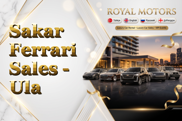 Sakar Ferrari Sales - Ula