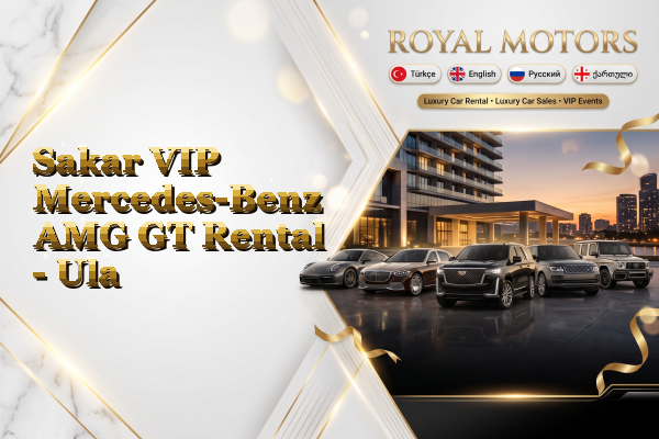 Sakar VIP Mercedes-Benz AMG GT Rental - Ula
