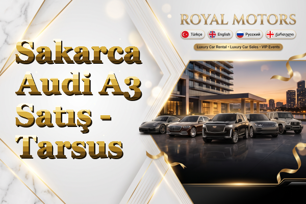 Sakarca Audi A3 Satış - Tarsus