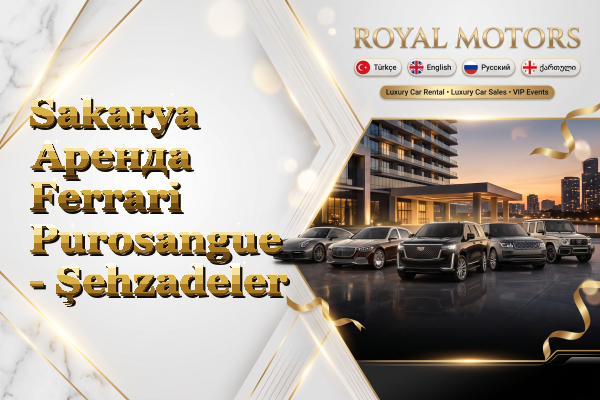 Sakarya Аренда Ferrari Purosangue - Şehzadeler