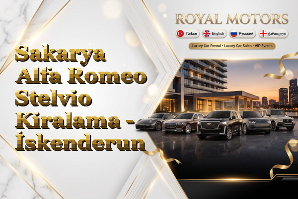 Sakarya Alfa Romeo Stelvio Kiralama - İskenderun