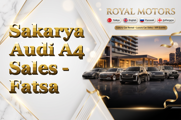 Sakarya Audi A4 Sales - Fatsa