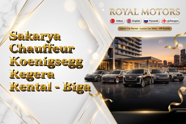 Sakarya Chauffeur Koenigsegg Regera Rental - Biga