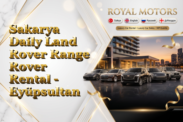 Sakarya Daily Land Rover Range Rover Rental - Eyüpsultan