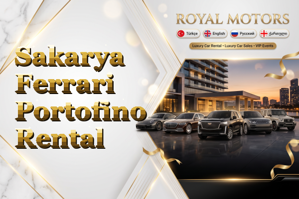 Sakarya Ferrari Portofino Rental