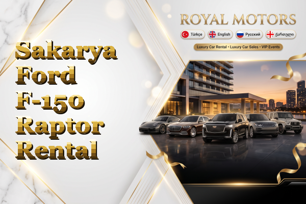 Sakarya Ford F-150 Raptor Rental