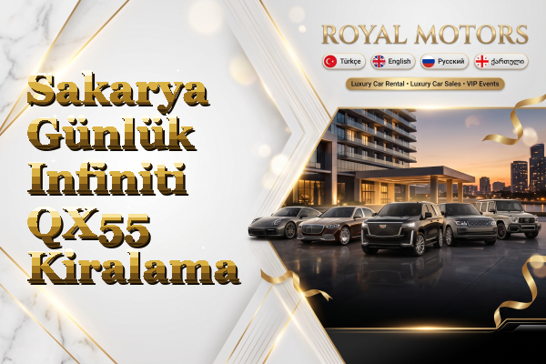 Sakarya Günlük Infiniti QX55 Kiralama