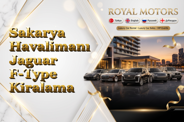 Sakarya Havalimanı Jaguar F-Type Kiralama