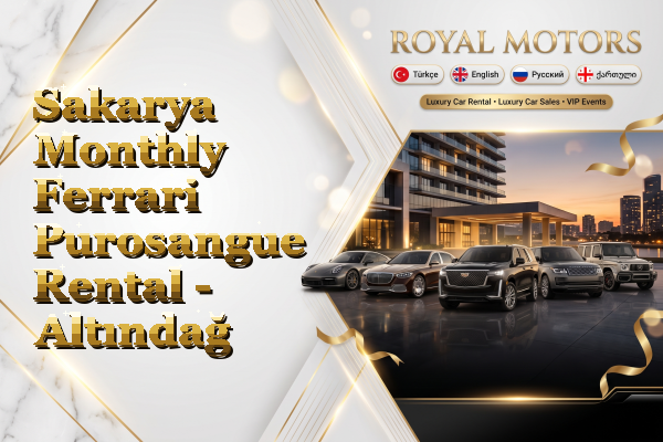 Sakarya Monthly Ferrari Purosangue Rental - Altındağ