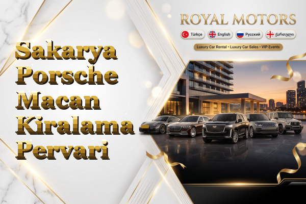 Sakarya Porsche Macan Kiralama - Pervari