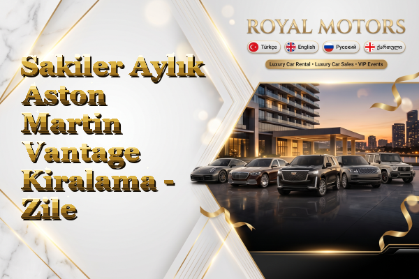 Sakiler Aylık Aston Martin Vantage Kiralama - Zile