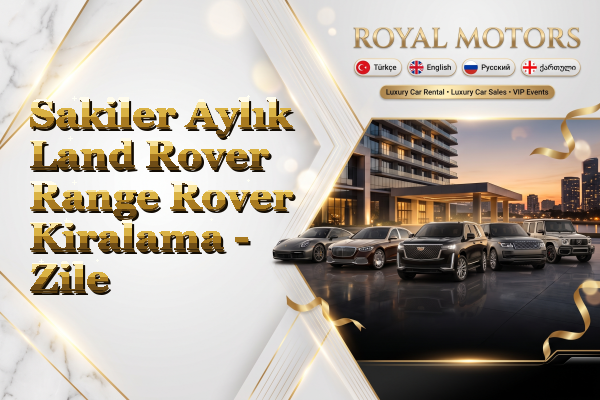 Sakiler Aylık Land Rover Range Rover Kiralama - Zile