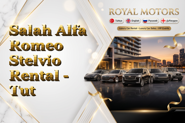 Salah Alfa Romeo Stelvio Rental - Tut