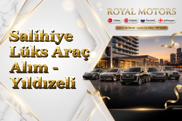 Salihiye Lüks Araç Alım - Yıldızeli