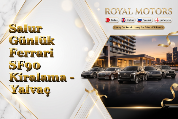 Salur Günlük Ferrari SF90 Kiralama - Yalvaç