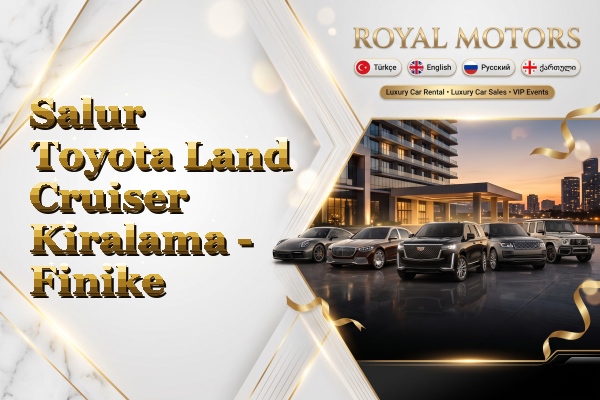 Salur Toyota Land Cruiser Kiralama - Finike