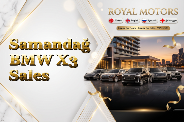 Samandağ BMW X3 Sales