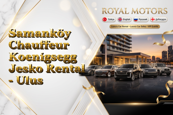Samanköy Chauffeur Koenigsegg Jesko Rental - Ulus