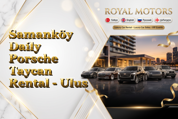 Samanköy Daily Porsche Taycan Rental - Ulus