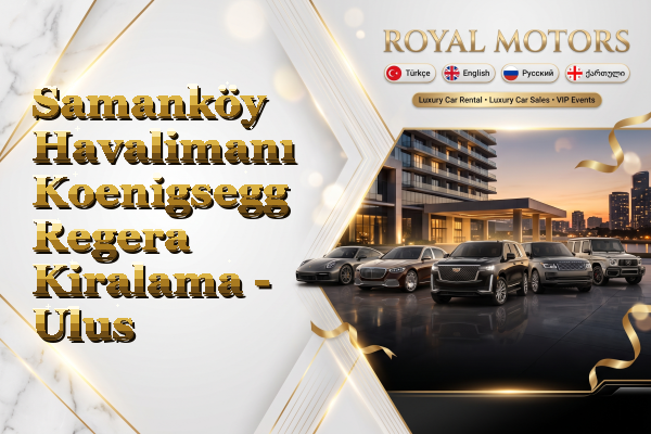 Samanköy Havalimanı Koenigsegg Regera Kiralama - Ulus