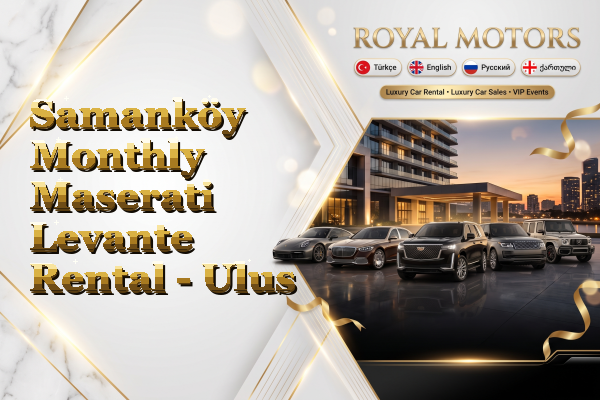 Samanköy Monthly Maserati Levante Rental - Ulus