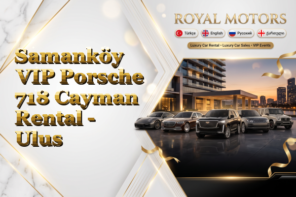 Samanköy VIP Porsche 718 Cayman Rental - Ulus