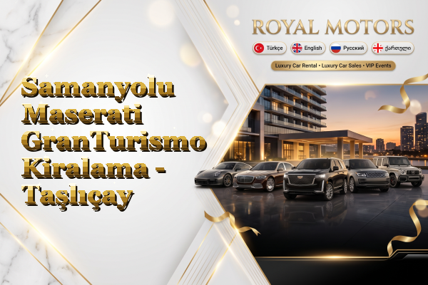 Samanyolu Maserati GranTurismo Kiralama - Taşlıçay