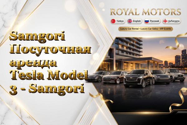 Samgori Посуточная аренда Tesla Model 3 - Samgori