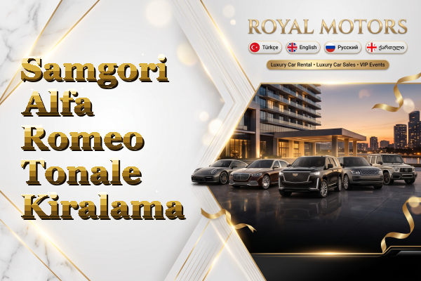 Samgori Alfa Romeo Tonale Kiralama
