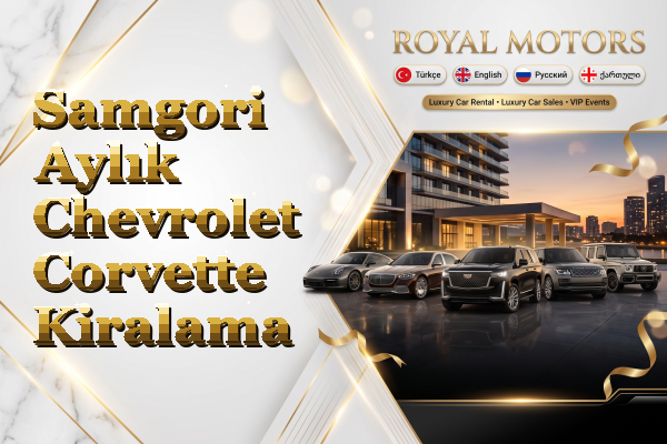 Samgori Aylık Chevrolet Corvette Kiralama