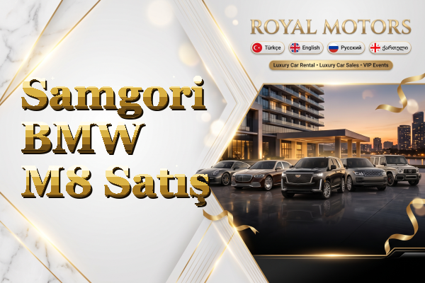 Samgori BMW M8 Satış