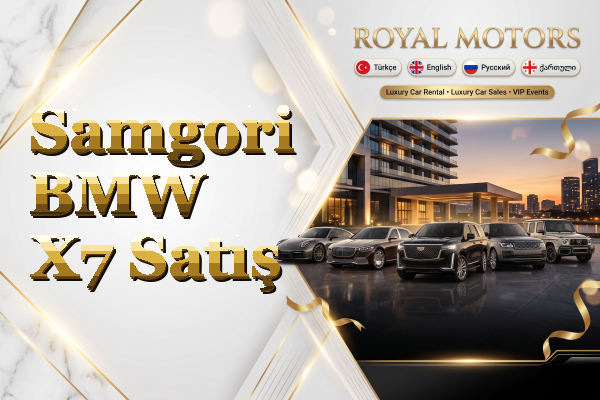 Samgori BMW X7 Satış