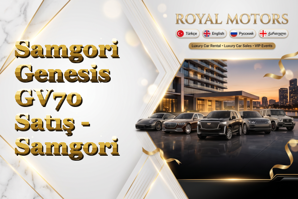 Samgori Genesis GV70 Satış - Samgori