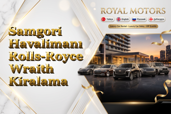 Samgori Havalimanı Rolls-Royce Wraith Kiralama