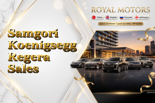 Samgori Koenigsegg Regera Sales