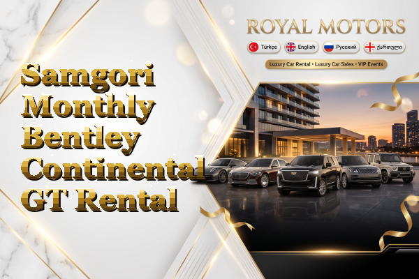 Samgori Monthly Bentley Continental GT Rental
